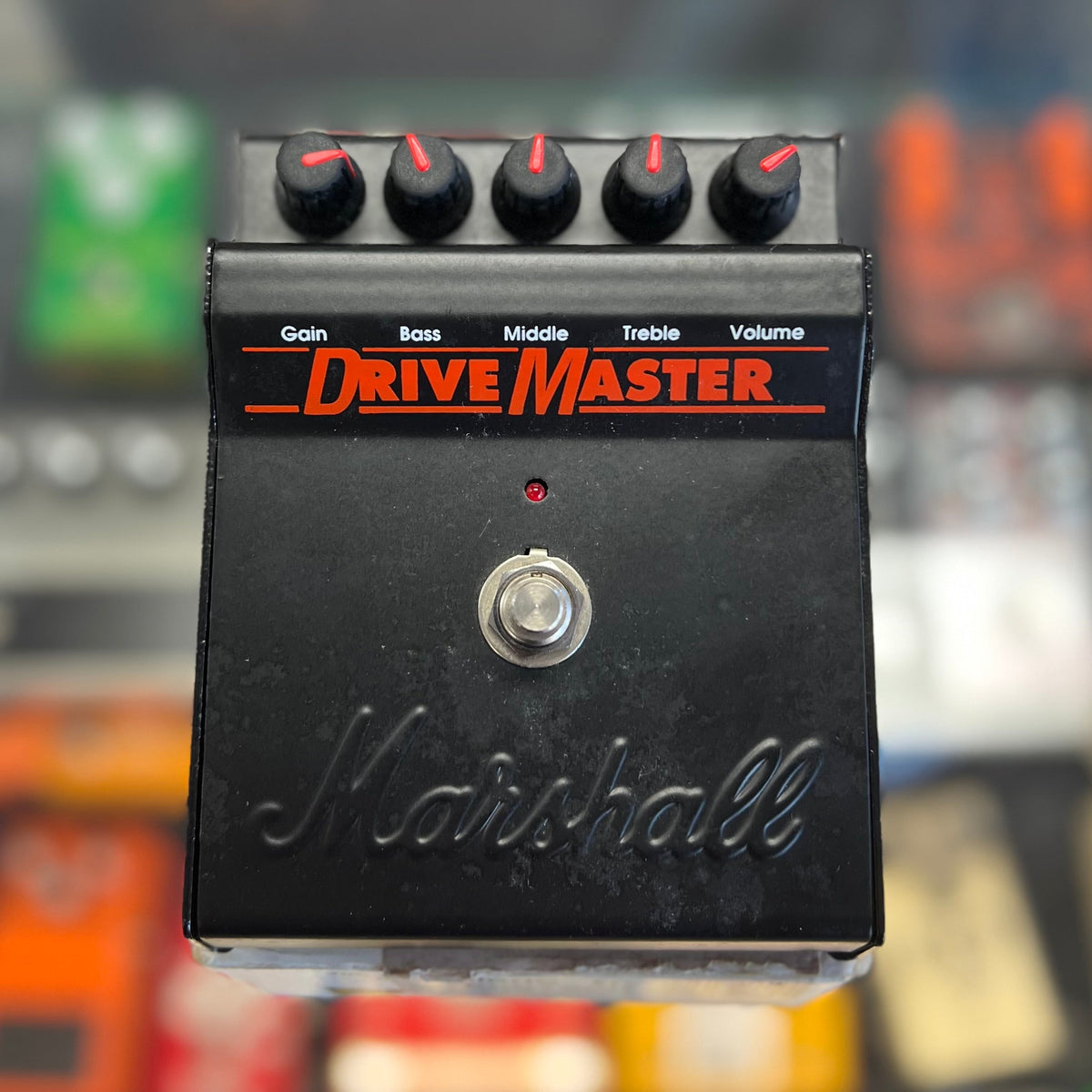 90's Original Marshall Drive Master Pedal W/-Box ( Made In