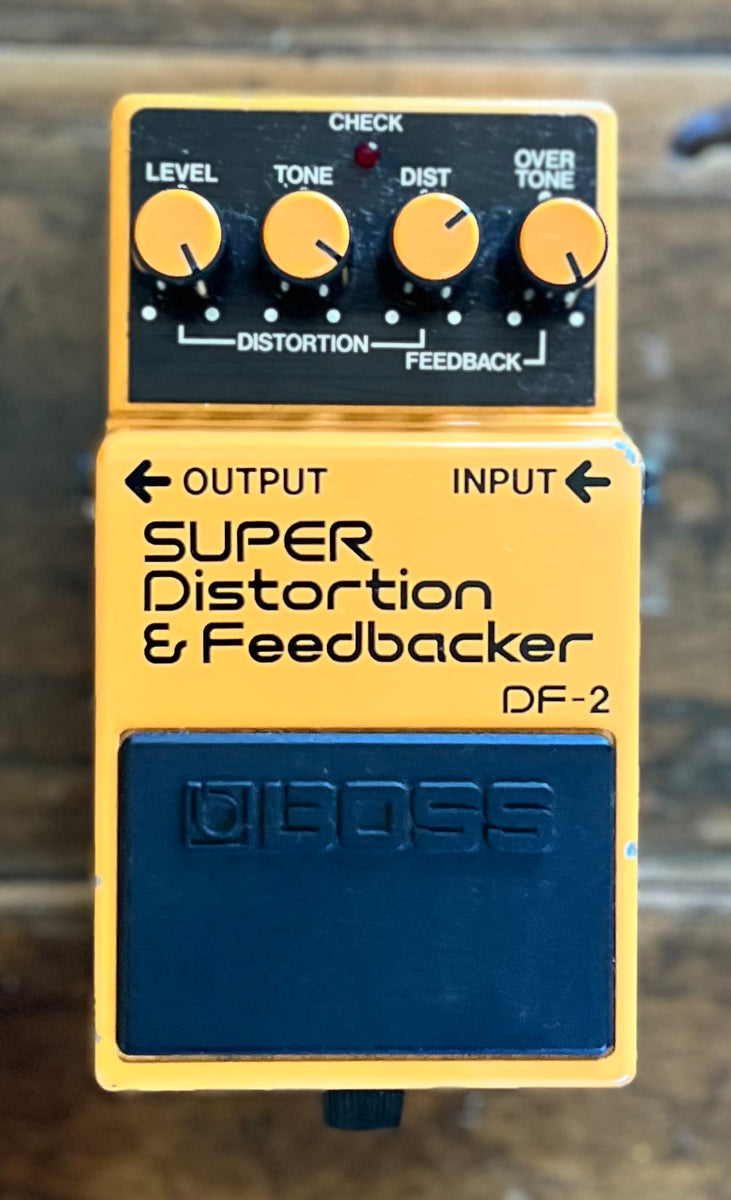 Boss DF-2 Super Distortion & Feedbacker Pedal- Japan - December