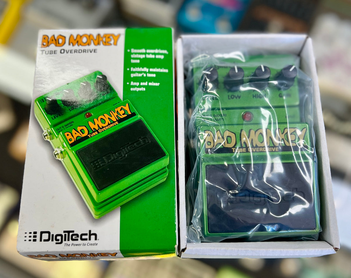 Digitech Bad Monkey Overdrive Pedal (In Box-Mint) (Pre Owned