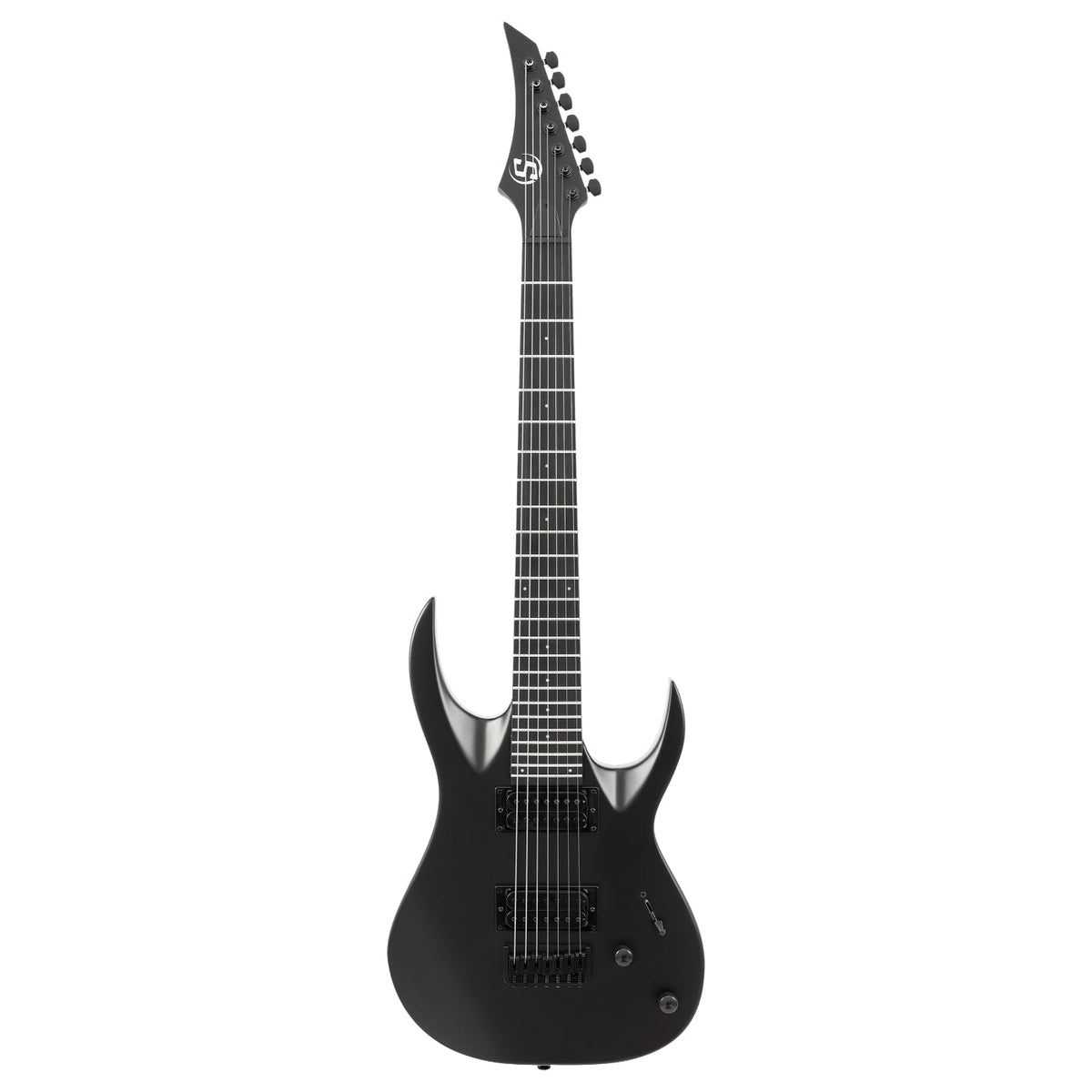 S by Solar AB4.7 C Electric Guitar - Carbon Black Matte - 7 STRING