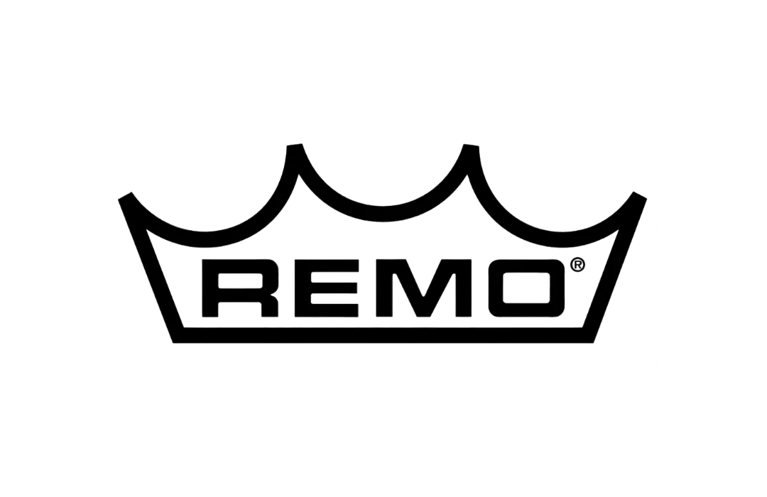 Black Remo logo featuring a stylized crown icon above bold, sans-serif lettering on a clean white background.