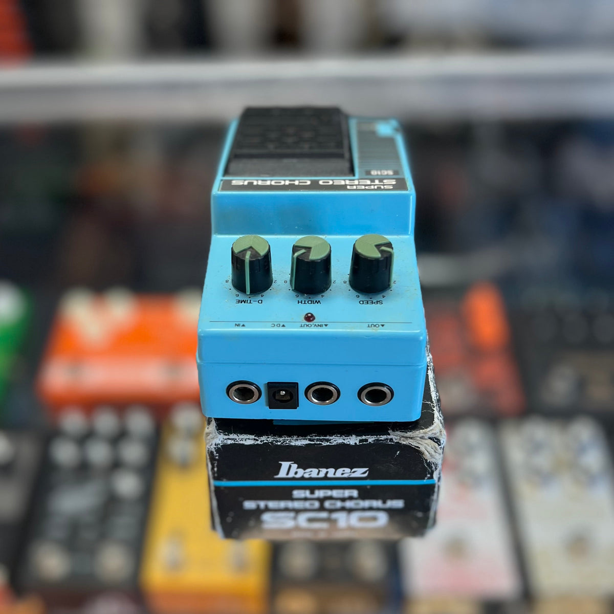 1980's Ibanez SC10 Stereo Chorus Effects Pedal (JAPAN) w/- Original Box ( Pre Owned )-Ibanez-Infinite Music