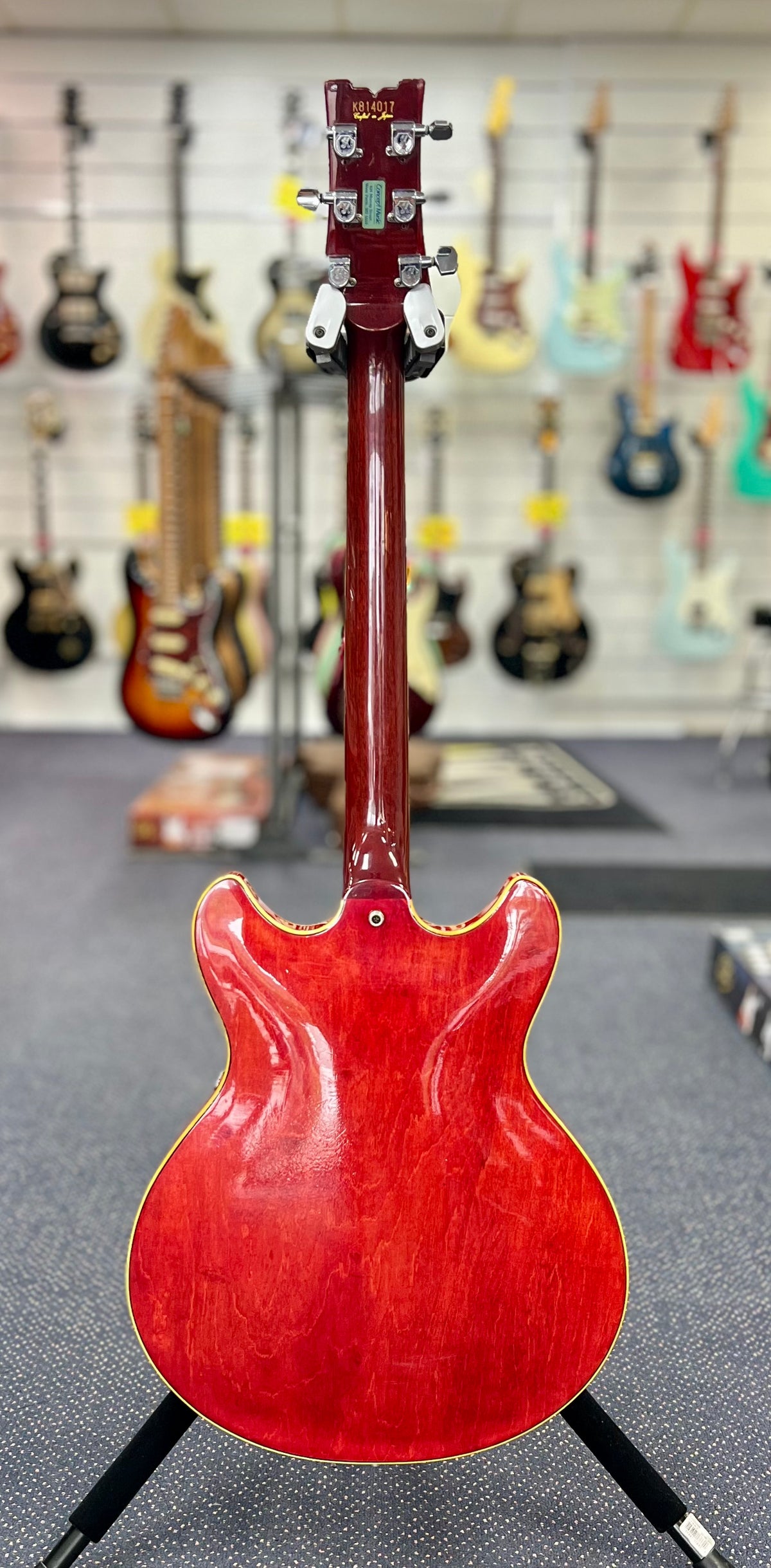 1981 Ibanez AS-100 w/ Charles Cilia P90 Pickups + Extras W/ Hard case (Pre Owned)-Ibanez-Infinite Music