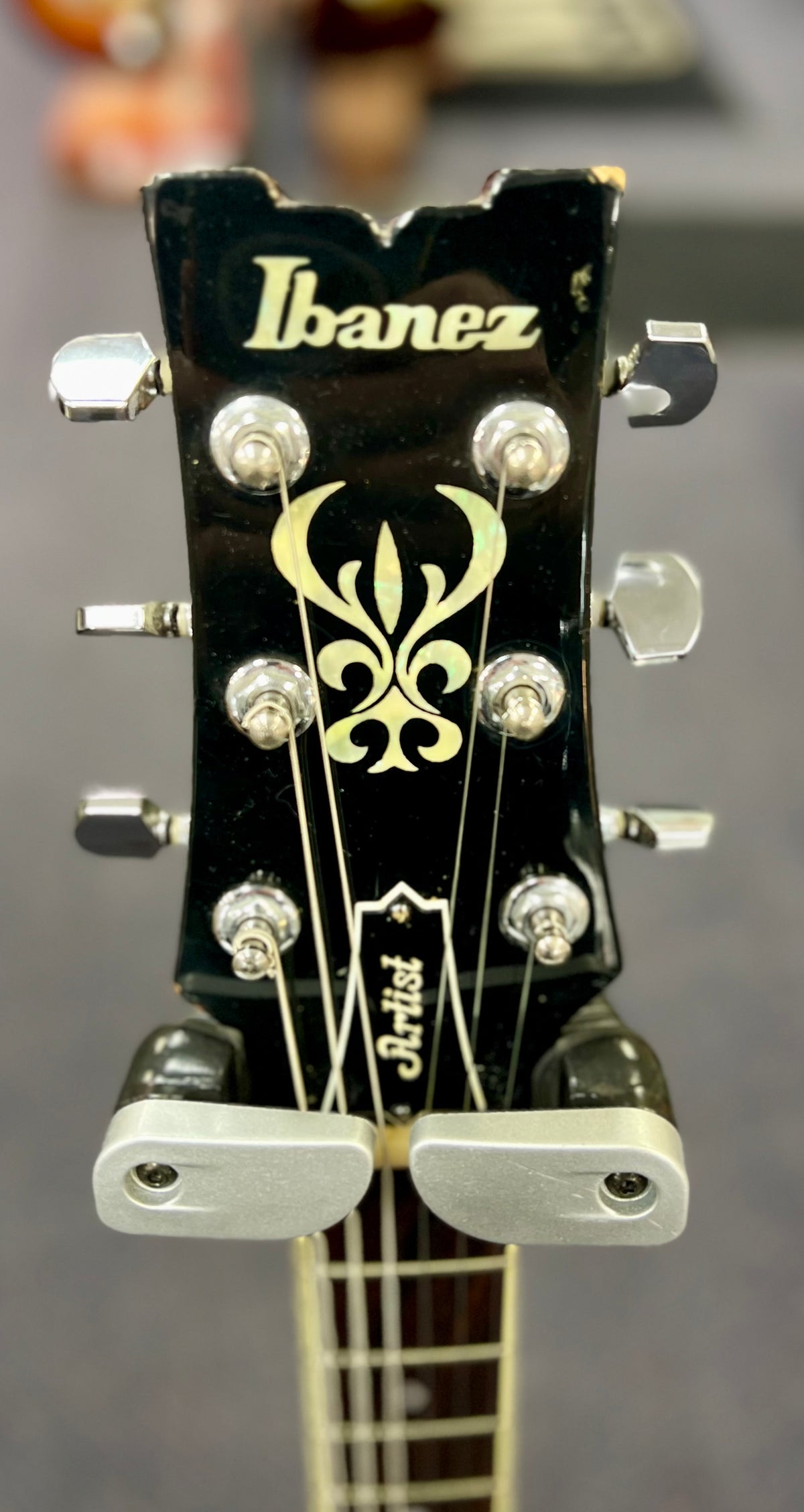 1981 Ibanez AS-100 w/ Charles Cilia P90 Pickups + Extras W/ Hard case (Pre Owned)-Ibanez-Infinite Music