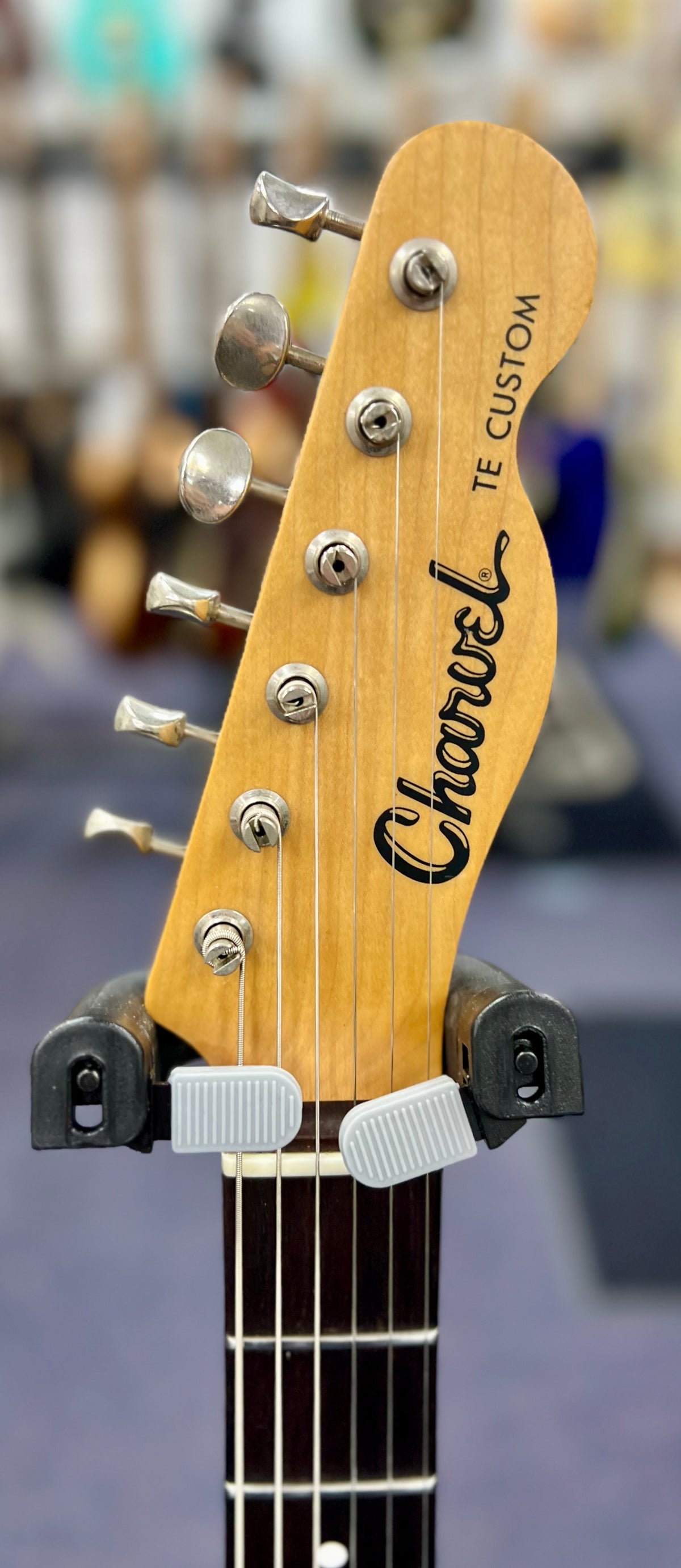 1993 Charvel TE Custom ( Japan) with EMG Pickups and Stainless Steel Frets W/- Hardcase ( Pre Owned )-Charvel-Infinite Music