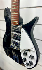 1993 Rickenbacker 350 Liverpool JG - Jetglo w/ Hard Case, Tags & Accent Vibrato ( Pre Owned )-Rickenbacker-Infinite Music