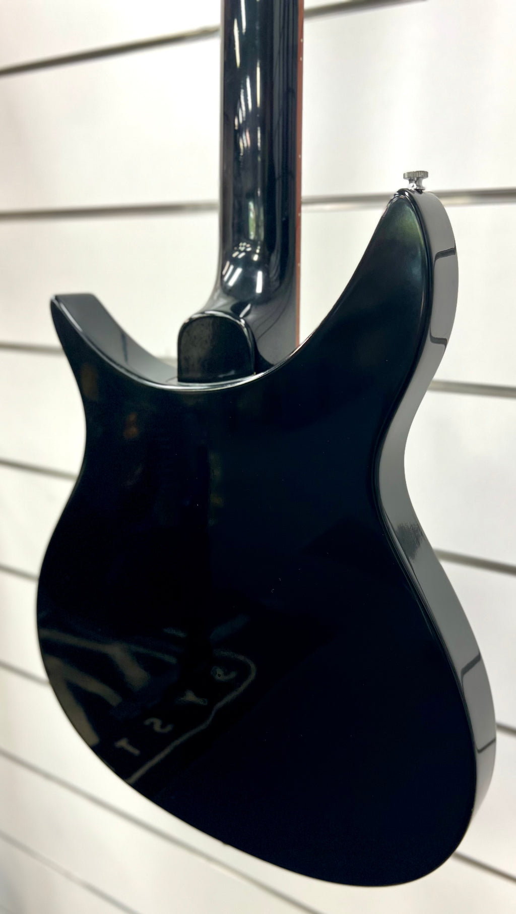 1993 Rickenbacker 350 Liverpool JG - Jetglo w/ Hard Case, Tags & Accent Vibrato ( Pre Owned )-Rickenbacker-Infinite Music
