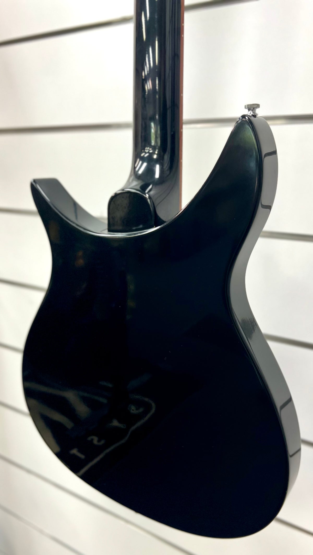 1993 Rickenbacker 350 Liverpool JG - Jetglo w/ Hard Case, Tags & Accent Vibrato ( Pre Owned )-Rickenbacker-Infinite Music