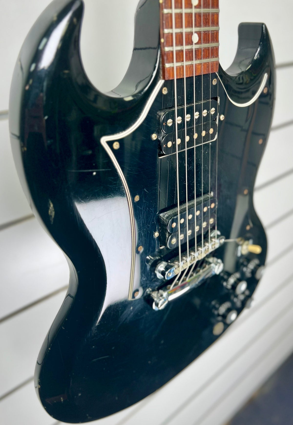 1999 Gibson SG Special Ebony - With Rectangular Case - (Pre Owned)-Gibson-Infinite Music