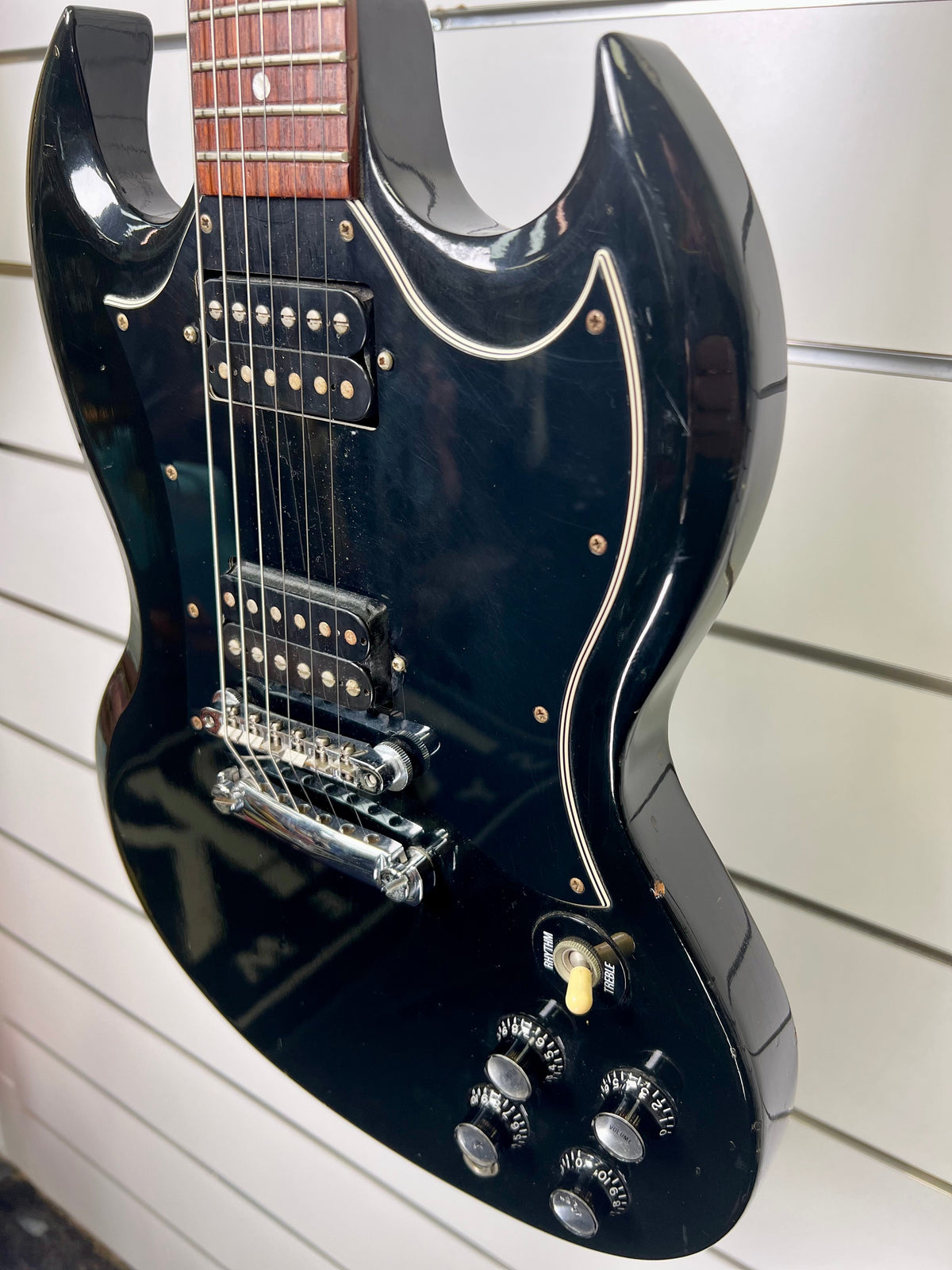 1999 Gibson SG Special Ebony - With Rectangular Case - (Pre Owned)-Gibson-Infinite Music