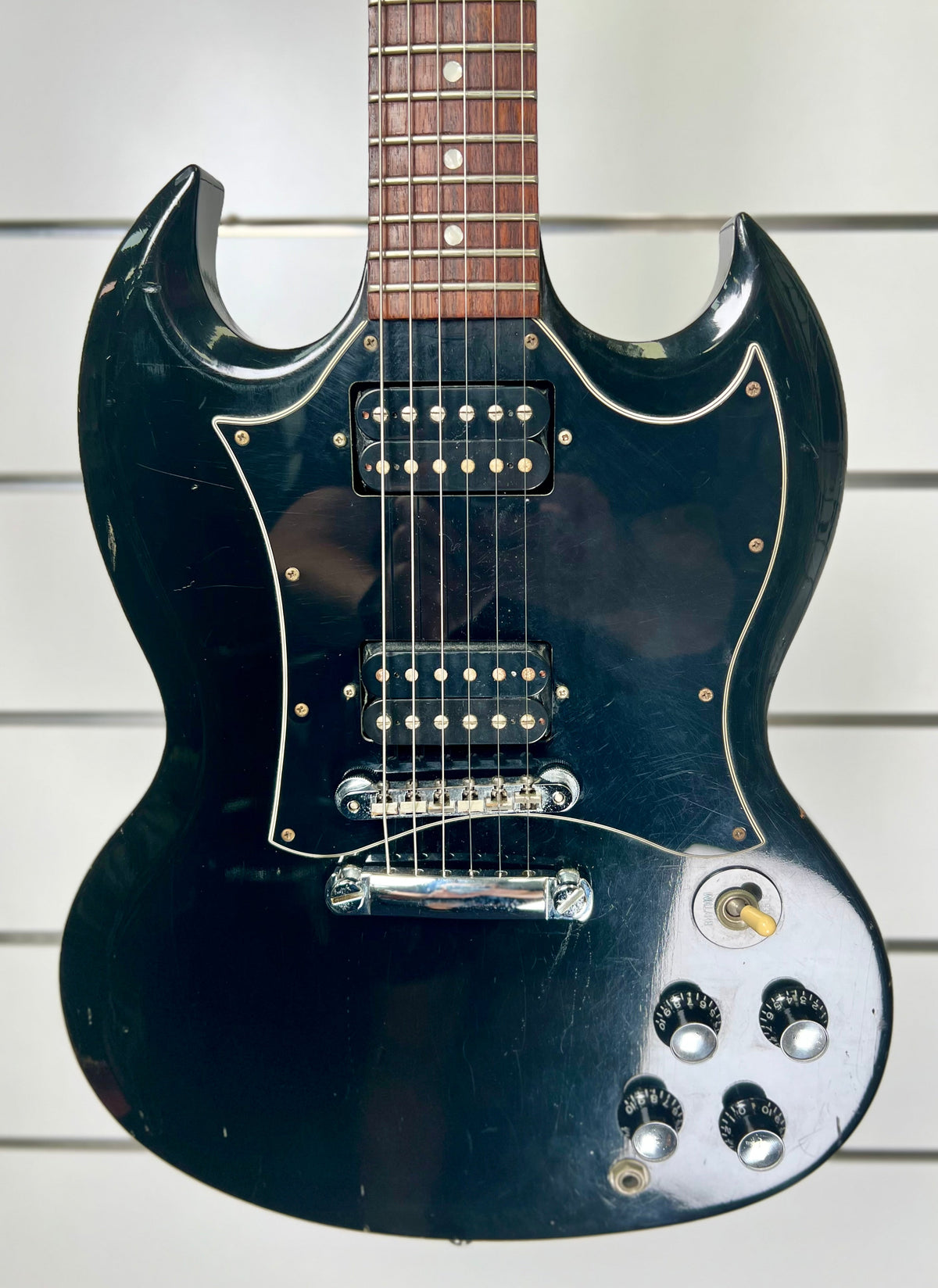 1999 Gibson SG Special Ebony - With Rectangular Case - (Pre Owned)-Gibson-Infinite Music