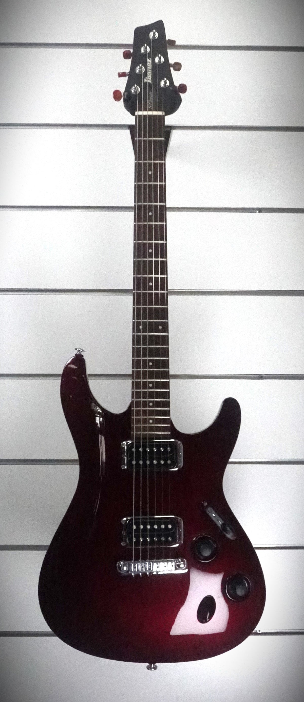 2002 Ibanez SC420 ( Japan ) - Black Cherry - In Ibanez Moulded Hard Case ( Pre Owned )-Ibanez-Infinite Music