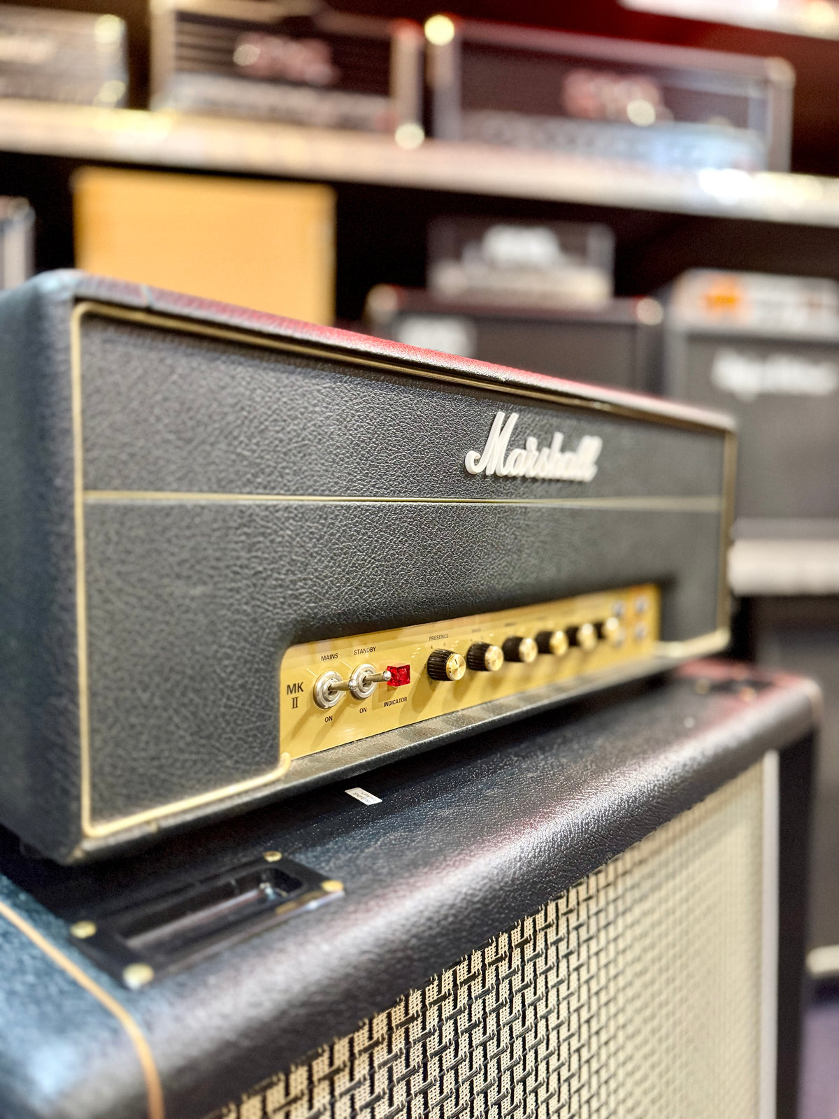 2007 Marshall 1987X 50W Valve Head W/ Padded Cover - (Pre Owned)-Marshall-Infinite Music