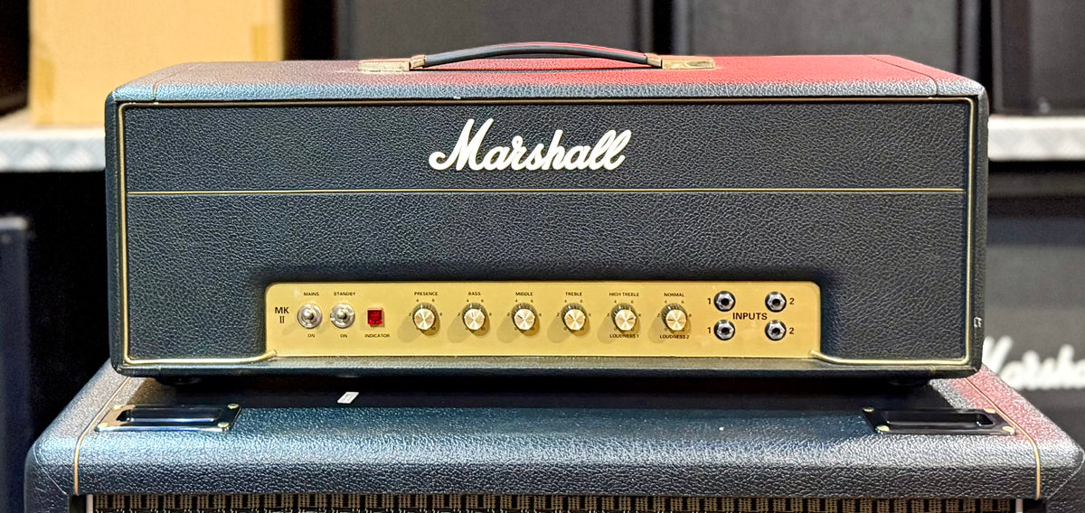 2007 Marshall 1987X 50W Valve Head W/ Padded Cover - (Pre Owned)-Marshall-Infinite Music