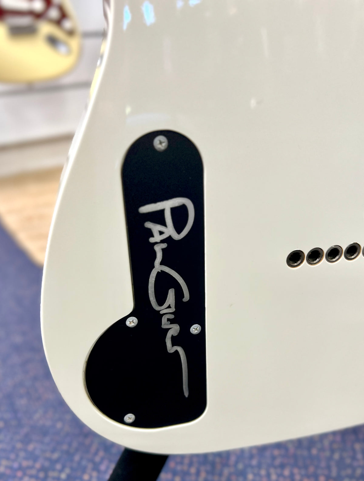 2008 Ibanez Japan PGM301-WH (Signed) Paul Gilbert Signature guitar W/- case etc (Pre Owned)-Ibanez-Infinite Music