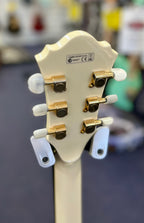 2009 Ibanez Artcore AF75TDG-IV-12-01-TV Jones Pickups -Ivory W/- Hardcase ( Pre Owned)-Ibanez-Infinite Music