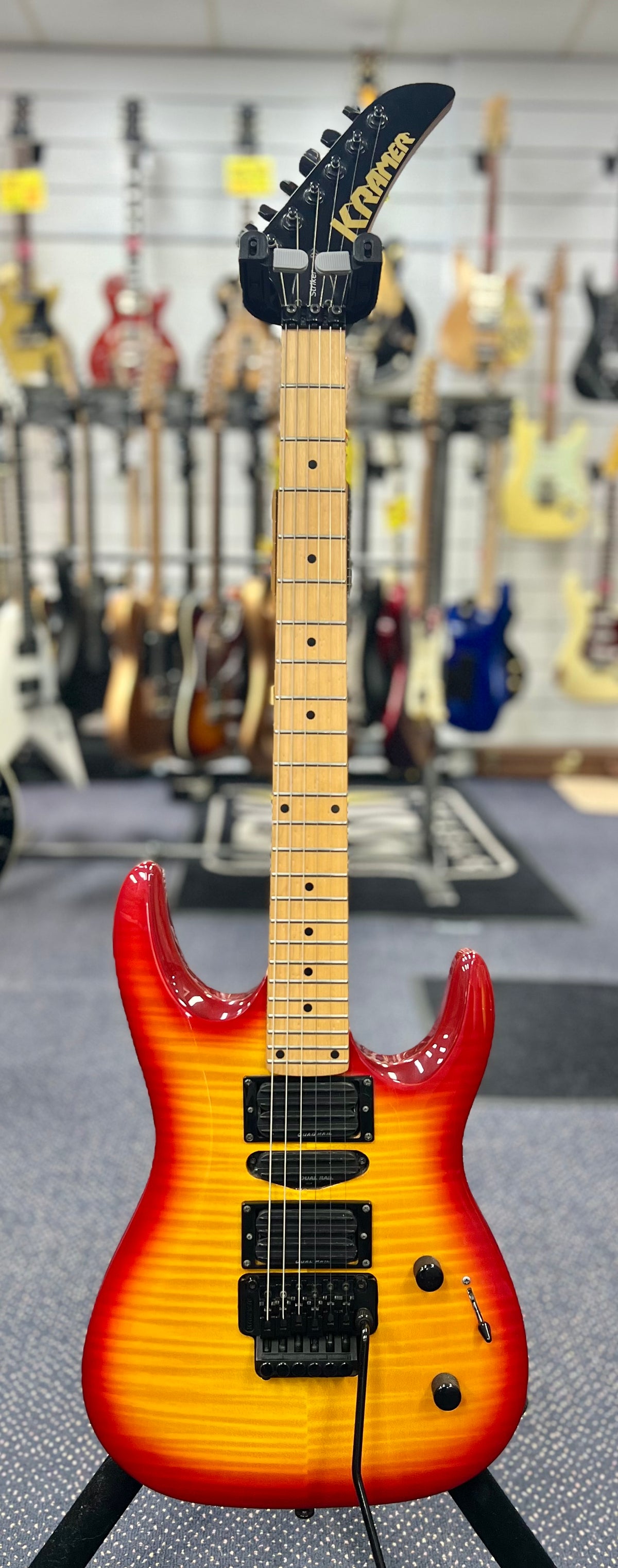 2009 Kramer FR-424CM/HS - Heritage Cherry Sunburst (Pre Owned)-Kramer-Infinite Music