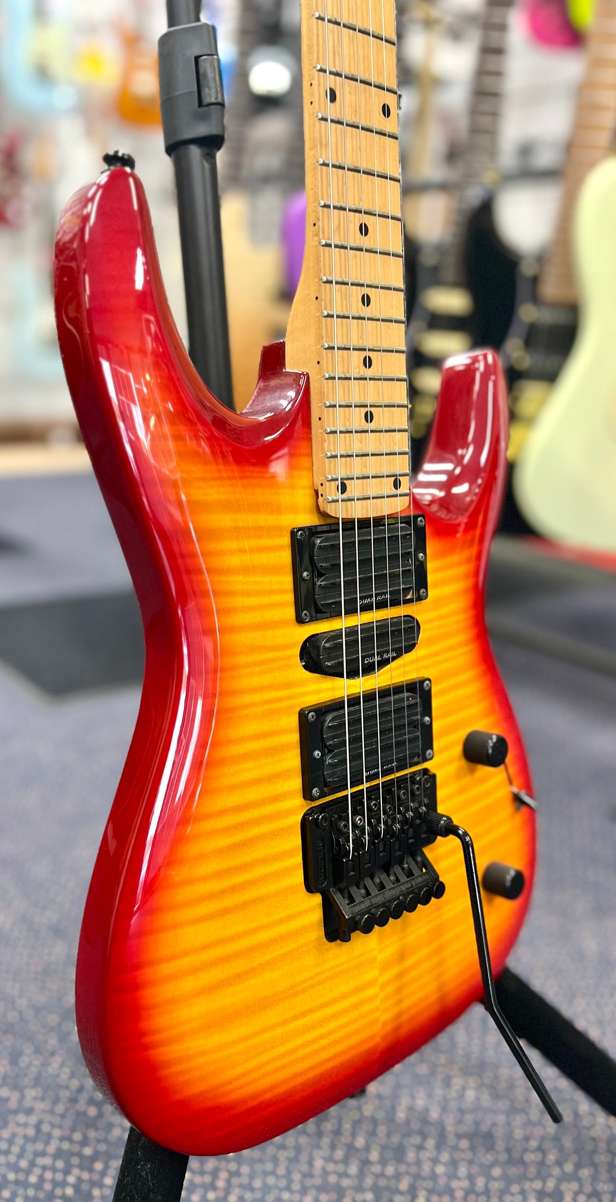2009 Kramer FR-424CM/HS - Heritage Cherry Sunburst (Pre Owned)-Kramer-Infinite Music
