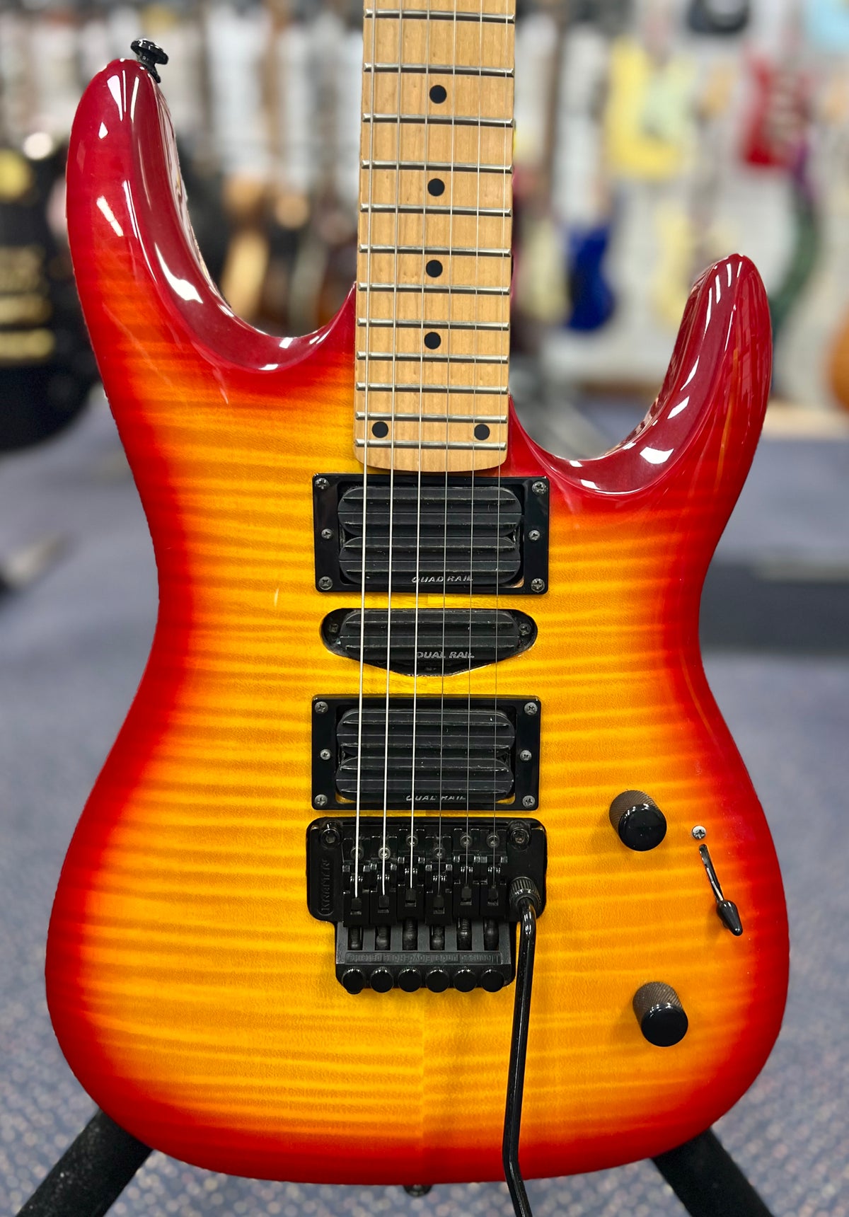 2009 Kramer FR-424CM/HS - Heritage Cherry Sunburst (Pre Owned)-Kramer-Infinite Music