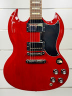 2010 Gibson SG Standard 61 Reissue - Heritage Cherry W/- Hard Case (Pre Owned)-Gibson-Infinite Music