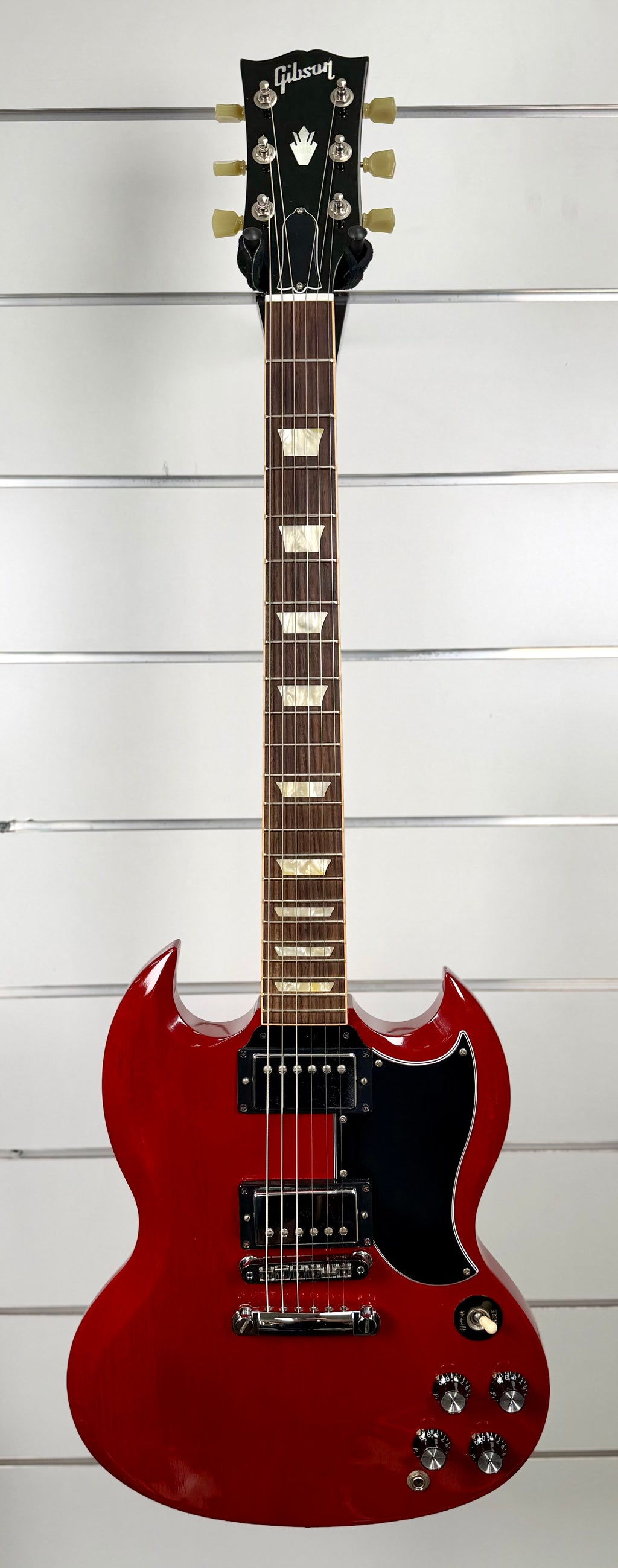 2010 Gibson SG Standard 61 Reissue - Heritage Cherry W/- Hard Case (Pre Owned)-Gibson-Infinite Music