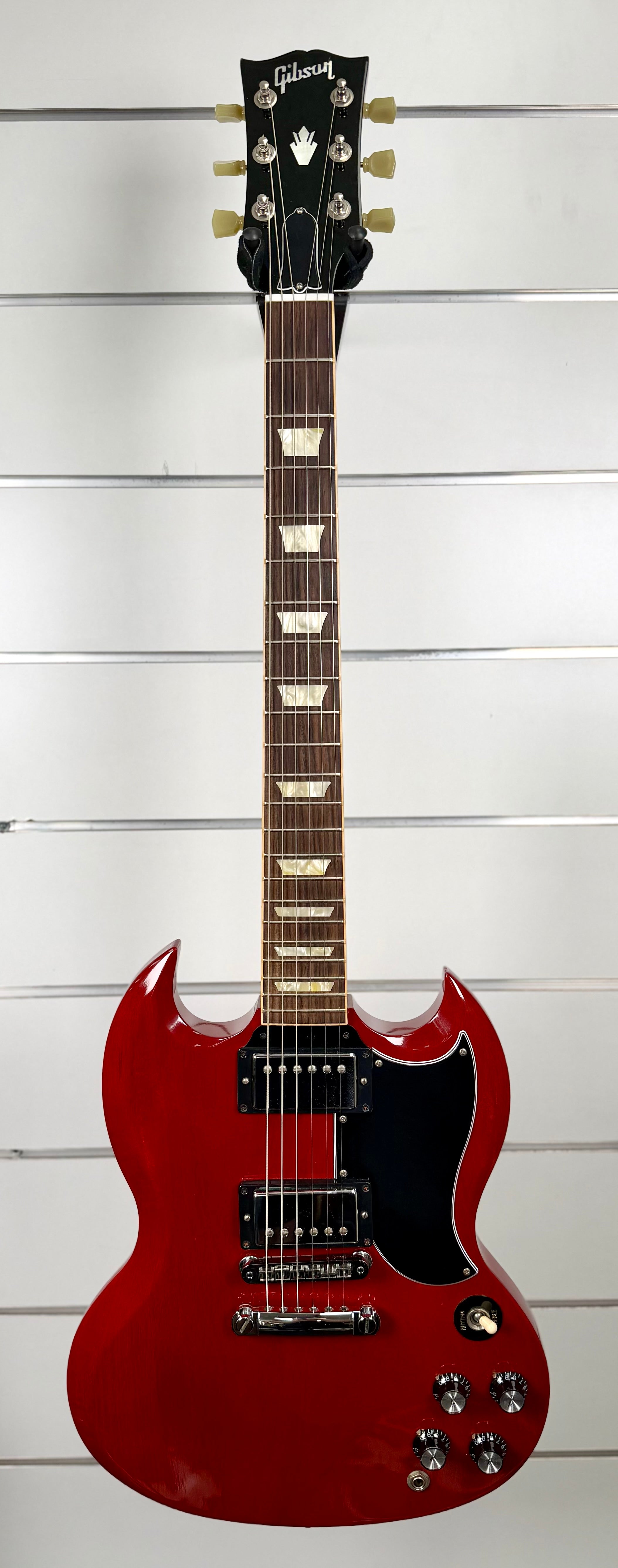 2010 Gibson SG Standard 61 Reissue - Heritage Cherry W/- Hard Case (Pre Owned)-Gibson-Infinite Music