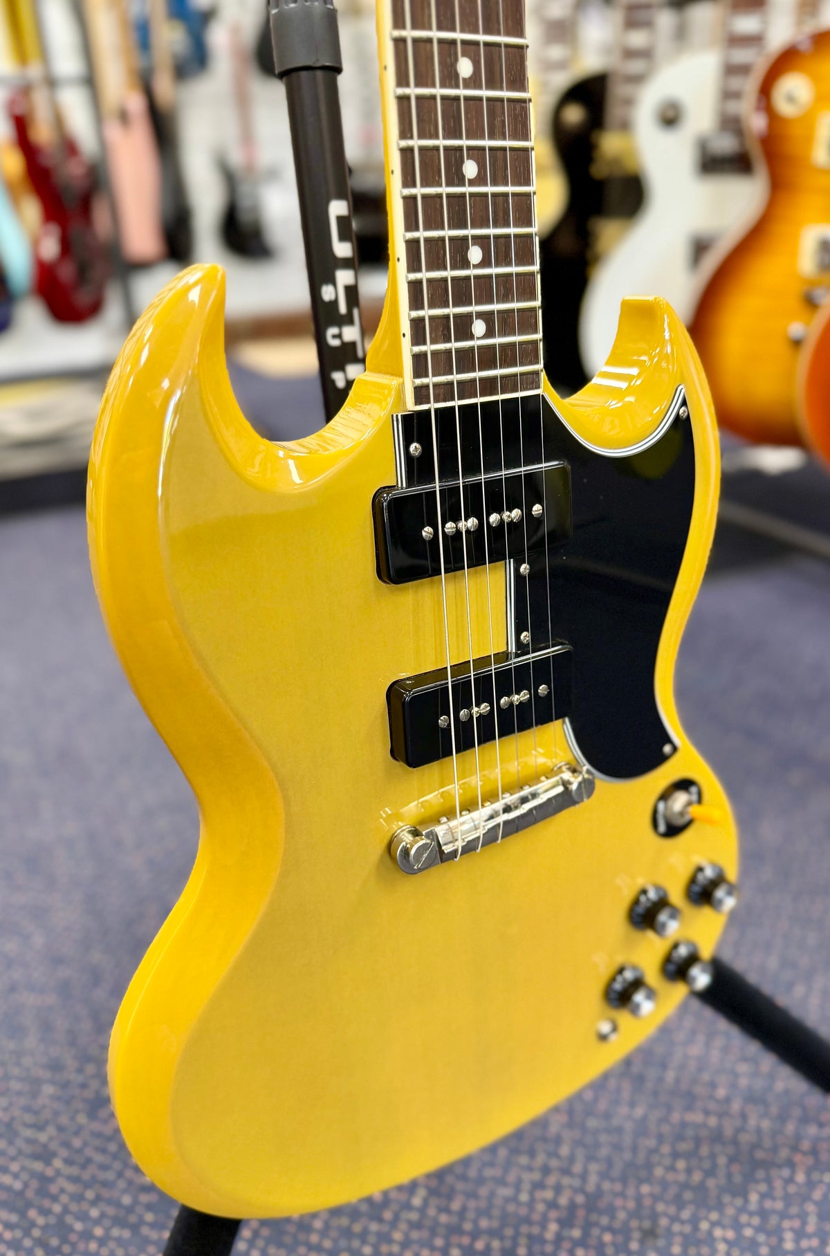 2011 Epiphone SG Special 1961 50th Anniversary LTD Electric Guitar - TV Yellow W/- Gigbag ( Pre Owned )-Epiphone-Infinite Music