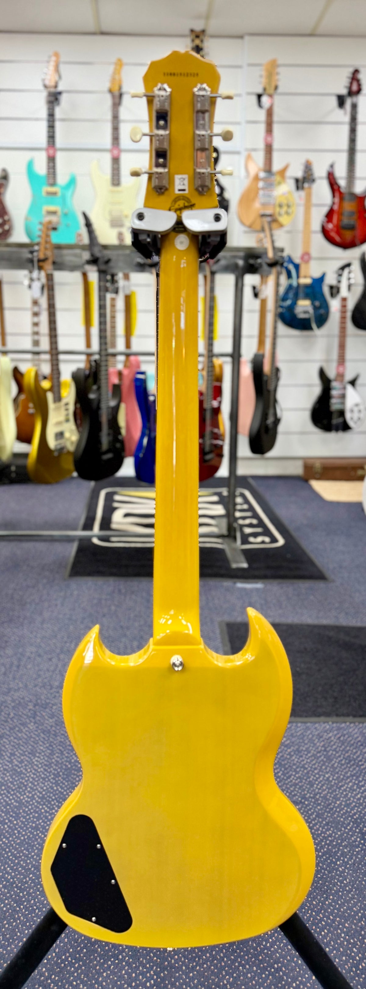 2011 Epiphone SG Special 1961 50th Anniversary LTD Electric Guitar - TV Yellow W/- Gigbag ( Pre Owned )-Epiphone-Infinite Music