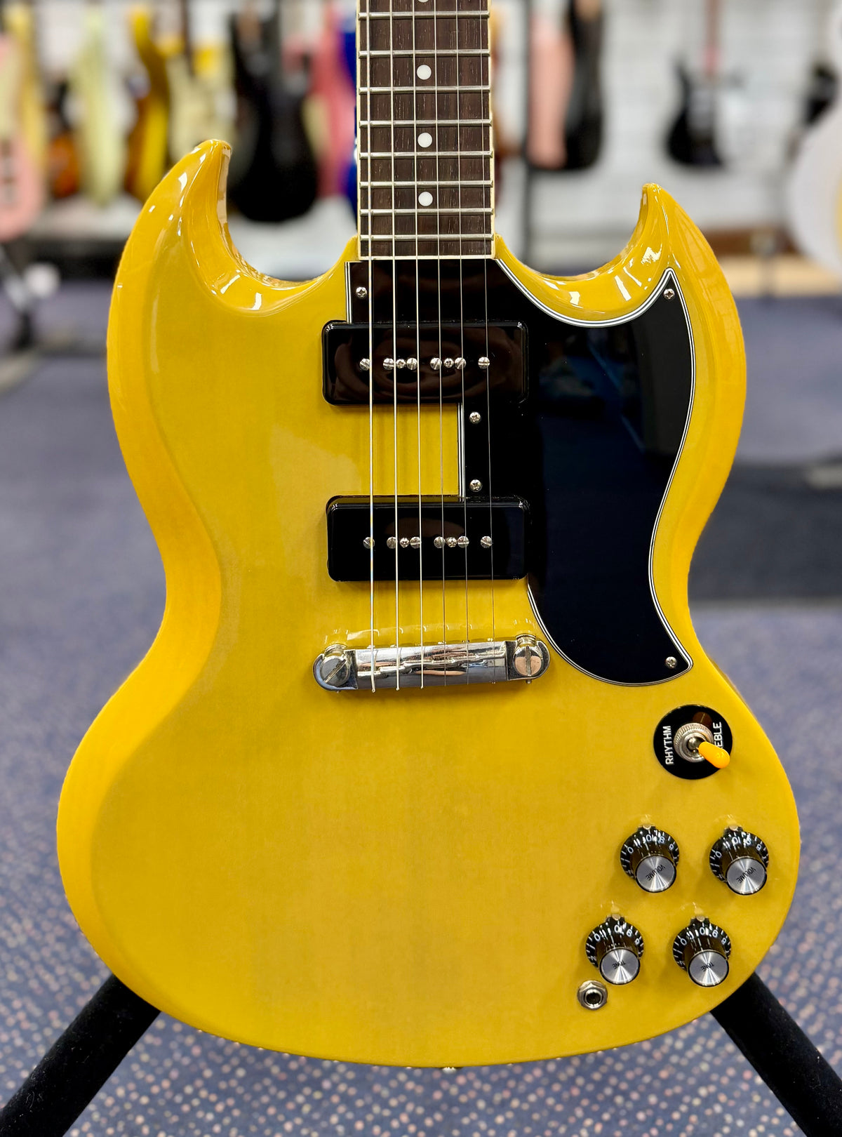 2011 Epiphone SG Special 1961 50th Anniversary LTD Electric Guitar - TV Yellow W/- Gigbag ( Pre Owned )-Epiphone-Infinite Music