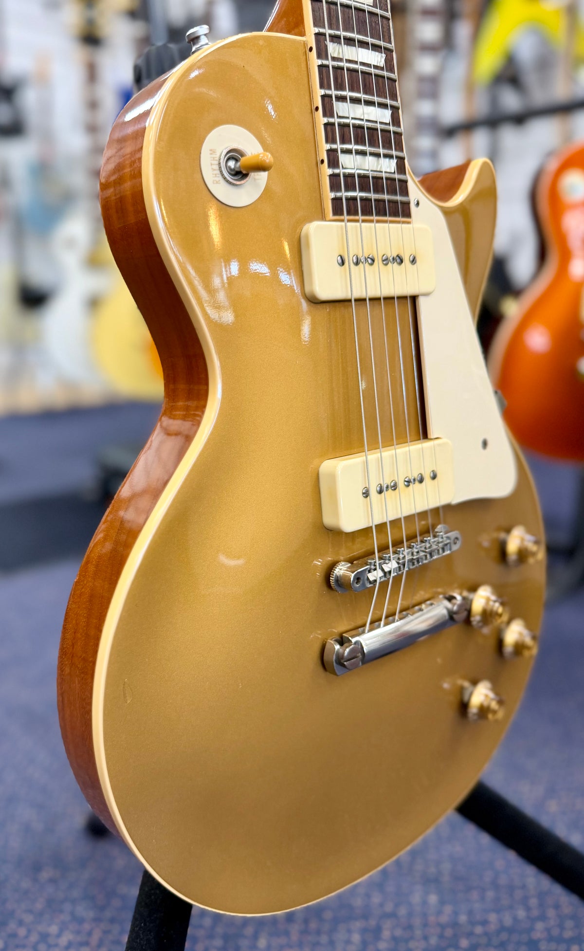 2011 Gibson R6 Custom Shop Historic VOS '56 Gold Top W/-Case and COA - Lollar Soapbars incl. ( Pre Owned )-Gibson-Infinite Music