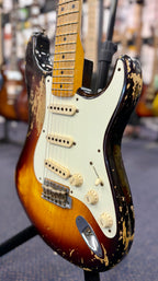 2012 Fender Custom Shop '56 Heavy Relic Stratocaster - Faded 2 Color Sunburst W/Case & Acc's (Pre Owned)-Fender-Infinite Music