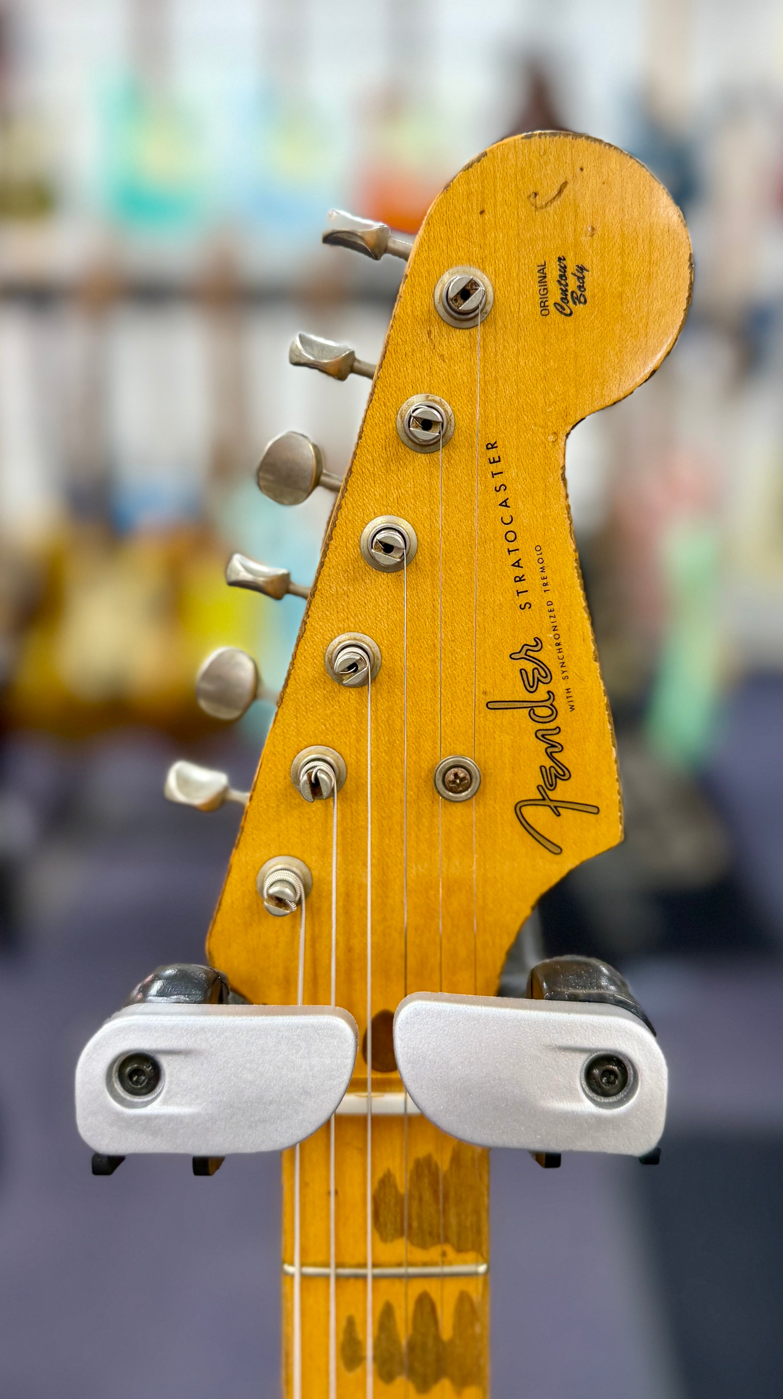 2012 Fender Custom Shop '56 Heavy Relic Stratocaster - Faded 2 Color Sunburst W/Case & Acc's (Pre Owned)-Fender-Infinite Music