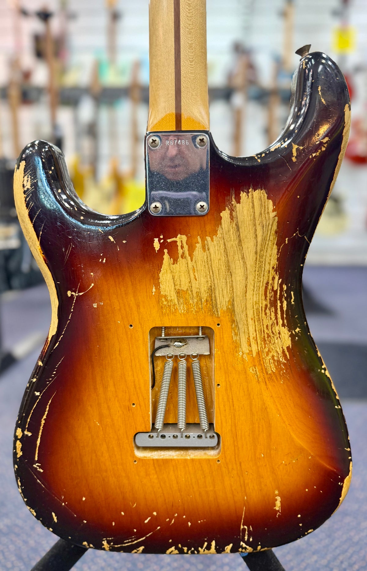 2012 Fender Custom Shop '56 Heavy Relic Stratocaster - Faded 2 Color Sunburst W/Case & Acc's (Pre Owned)-Fender-Infinite Music
