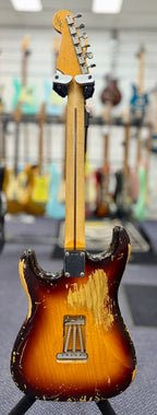 2012 Fender Custom Shop '56 Heavy Relic Stratocaster - Faded 2 Color Sunburst W/Case & Acc's (Pre Owned)-Fender-Infinite Music