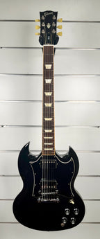 2012 Gibson SG Standard - Ebony W/- Hard Case (Pre Owned)-Gibson-Infinite Music