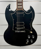 2012 Gibson SG Standard - Ebony W/- Hard Case (Pre Owned)-Gibson-Infinite Music