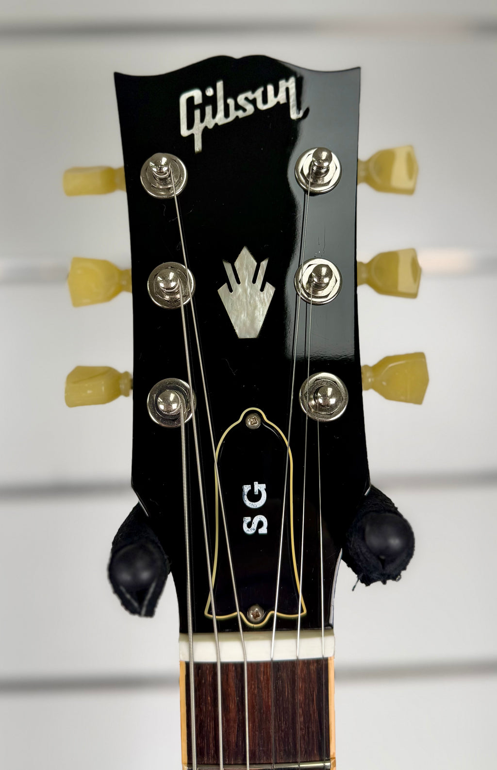 2012 Gibson SG Standard - Ebony W/- Hard Case (Pre Owned)-Gibson-Infinite Music