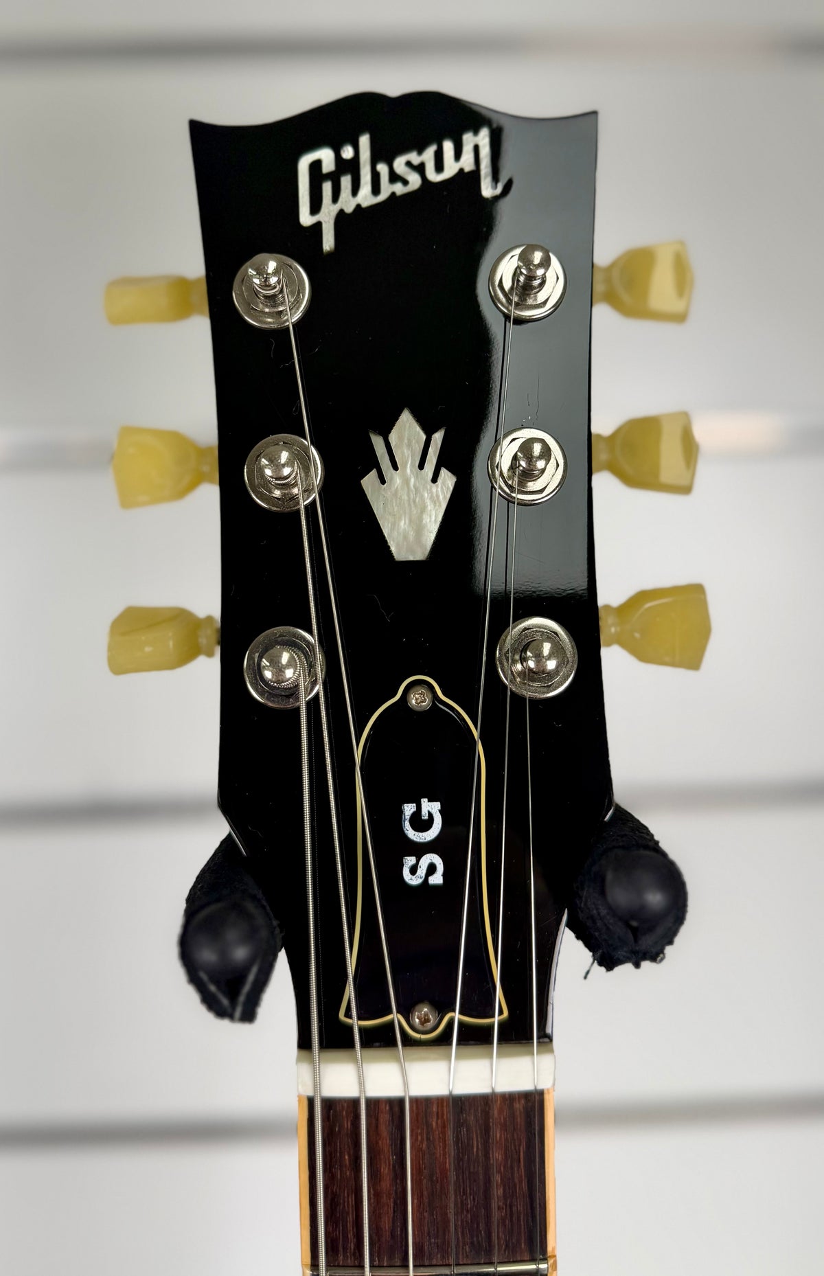 2012 Gibson SG Standard - Ebony W/- Hard Case (Pre Owned)-Gibson-Infinite Music