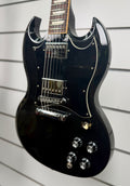 2012 Gibson SG Standard - Ebony W/- Hard Case (Pre Owned)-Gibson-Infinite Music