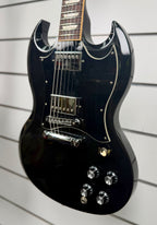 2012 Gibson SG Standard - Ebony W/- Hard Case (Pre Owned)-Gibson-Infinite Music