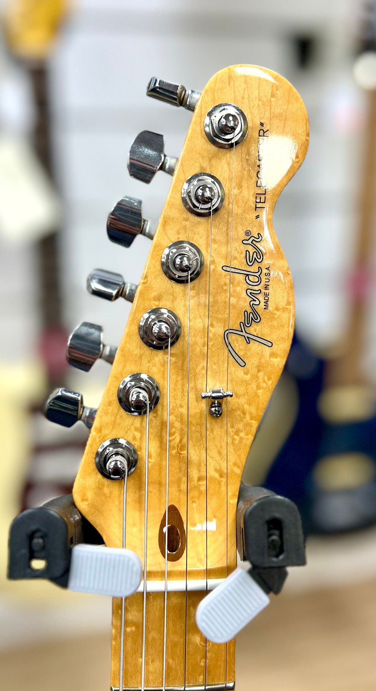 2012 USA Fender Select Telecaster - Flame Maple Violin Burst, Birdseye Maple Neck w/ Hard case (Pre Owned)-Fender-Infinite Music