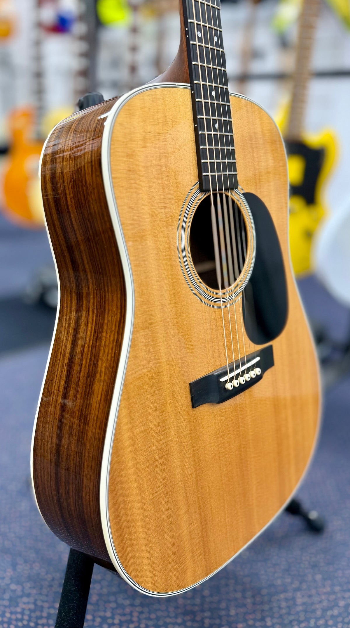 2015 Martin D28 Standard Series Dreadnought Acoustic Guitar W/ Hard Case ( Pre Owned )-Martin-Infinite Music