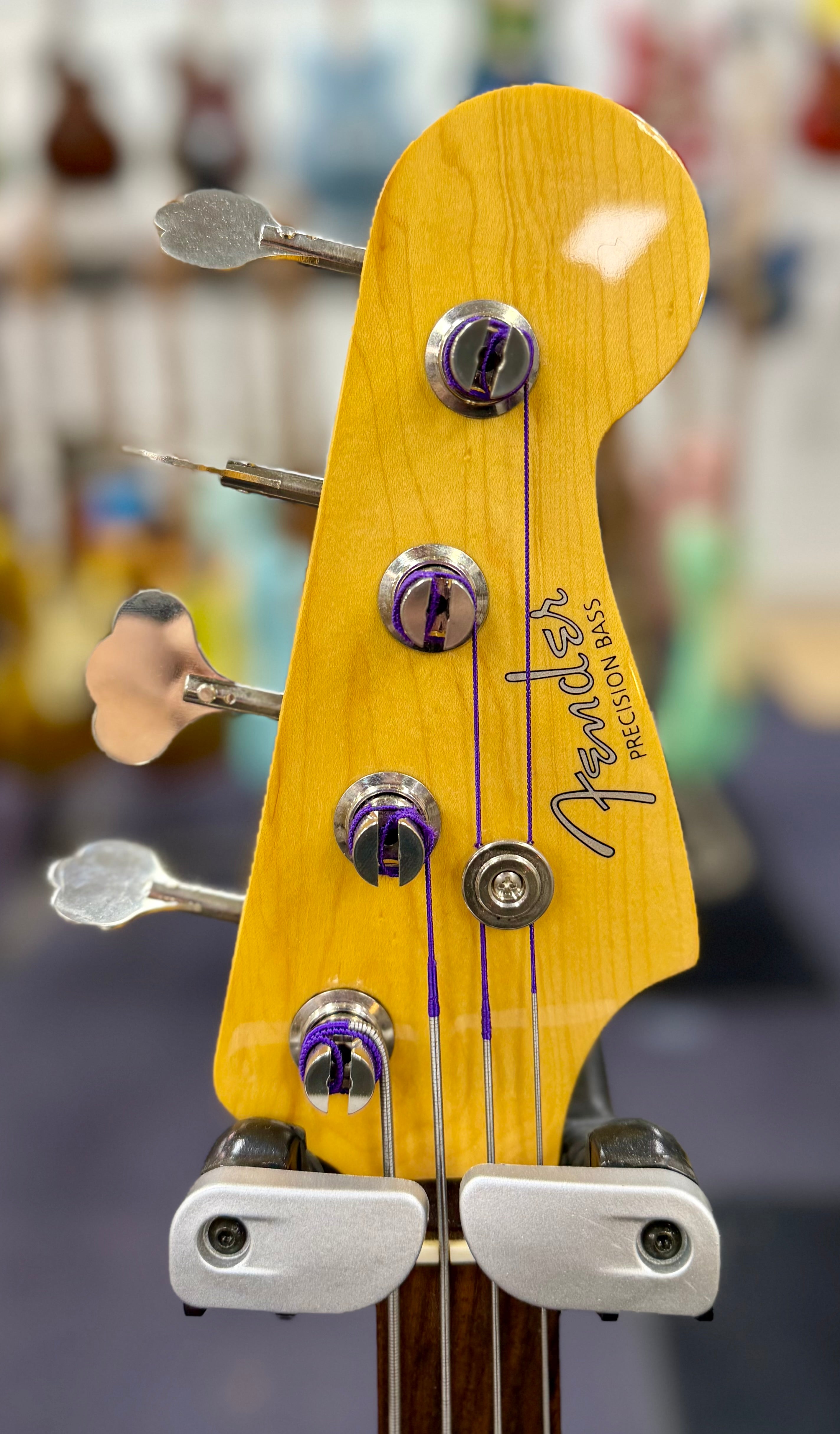 2021 Fender Hama Okamoto Signature Precision Bass - Made in Japan - 3- Colour Sunburst W/- Bag and box (Pre Owned)-Fender-Infinite Music