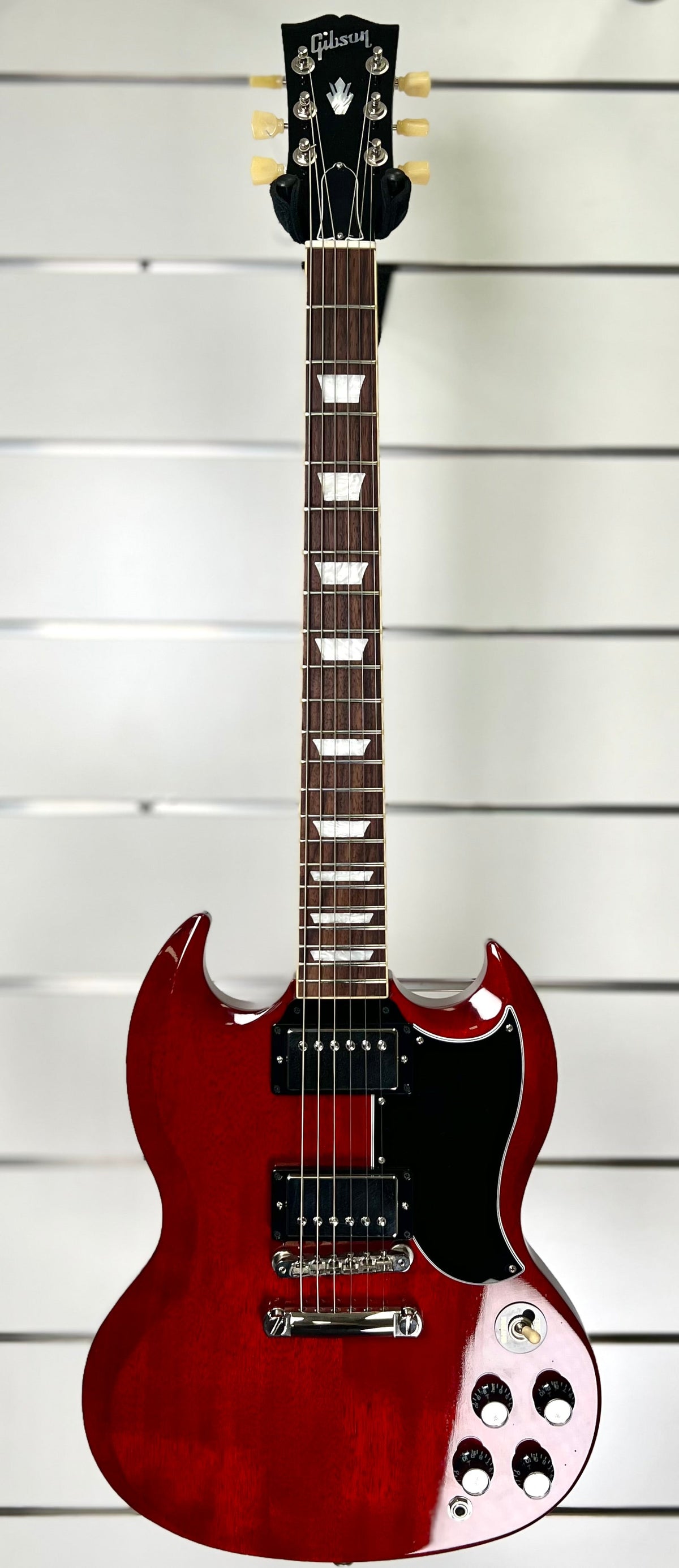 2022 Gibson SG Standard '61 (Vintage Cherry) inc Hard Shell Case (Pre Owned...Excellent Condition)-Gibson-Infinite Music
