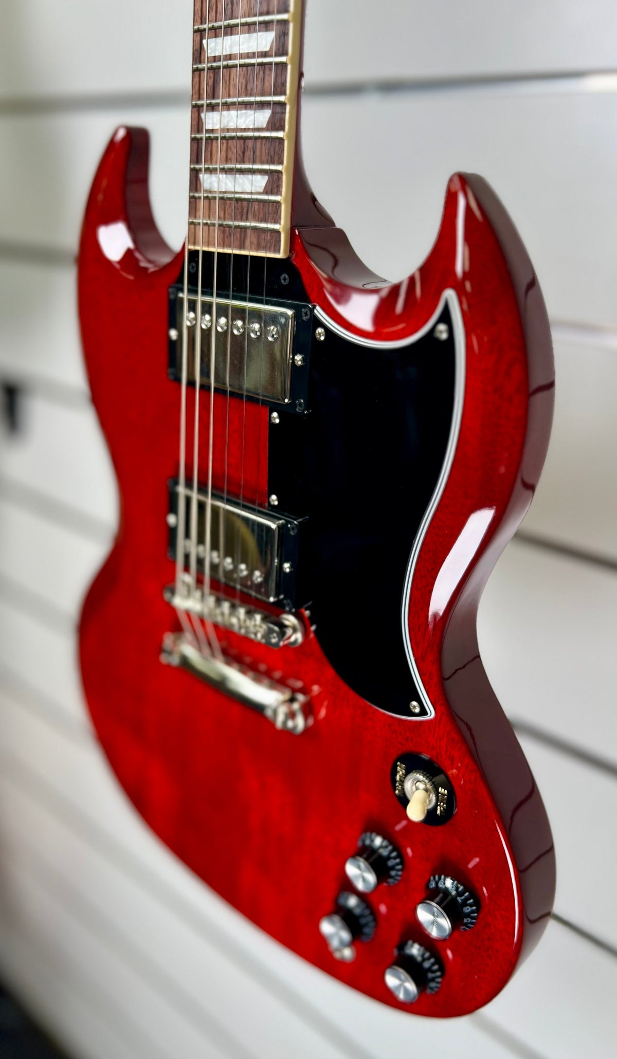 2022 Gibson SG Standard '61 (Vintage Cherry) inc Hard Shell Case (Pre Owned...Excellent Condition)-Gibson-Infinite Music