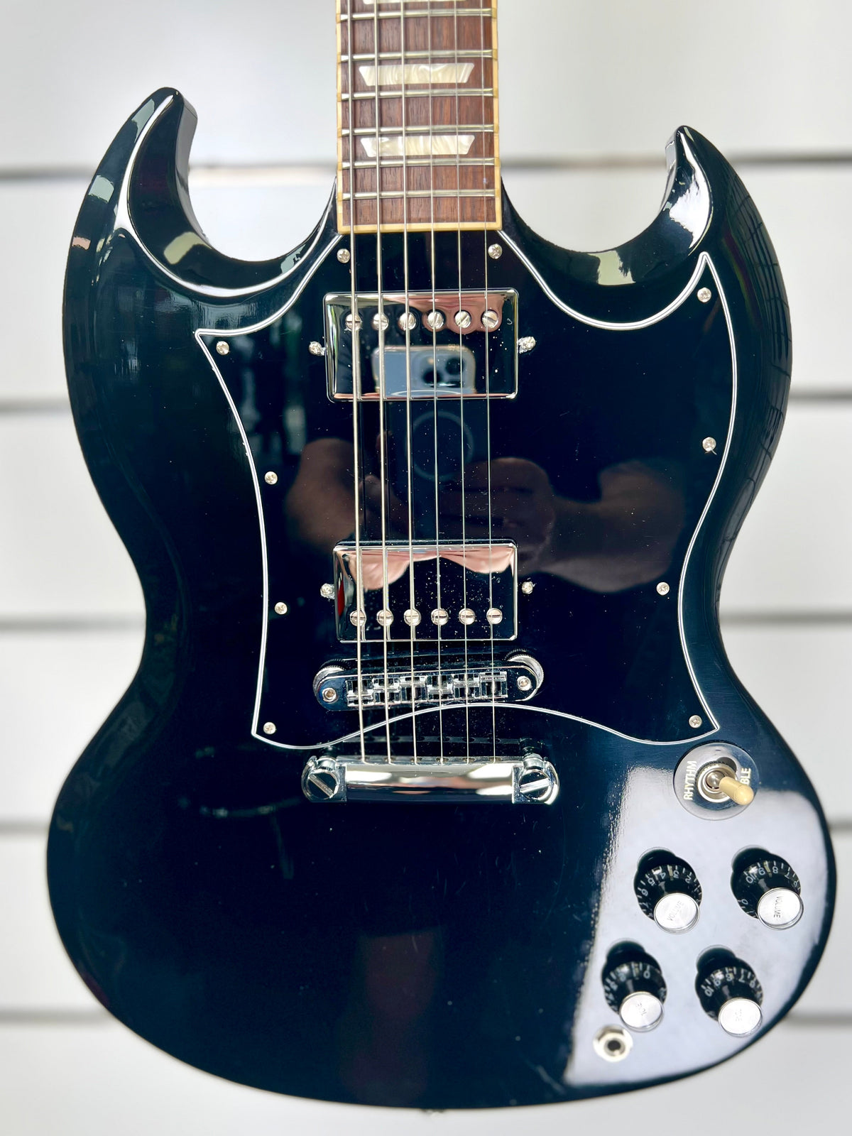 2022 Gibson SG Standard - Ebony - Inc Soft Shell Case/Bag and Original Box (Pre Owned... Very Good Condition)-Gibson-Infinite Music