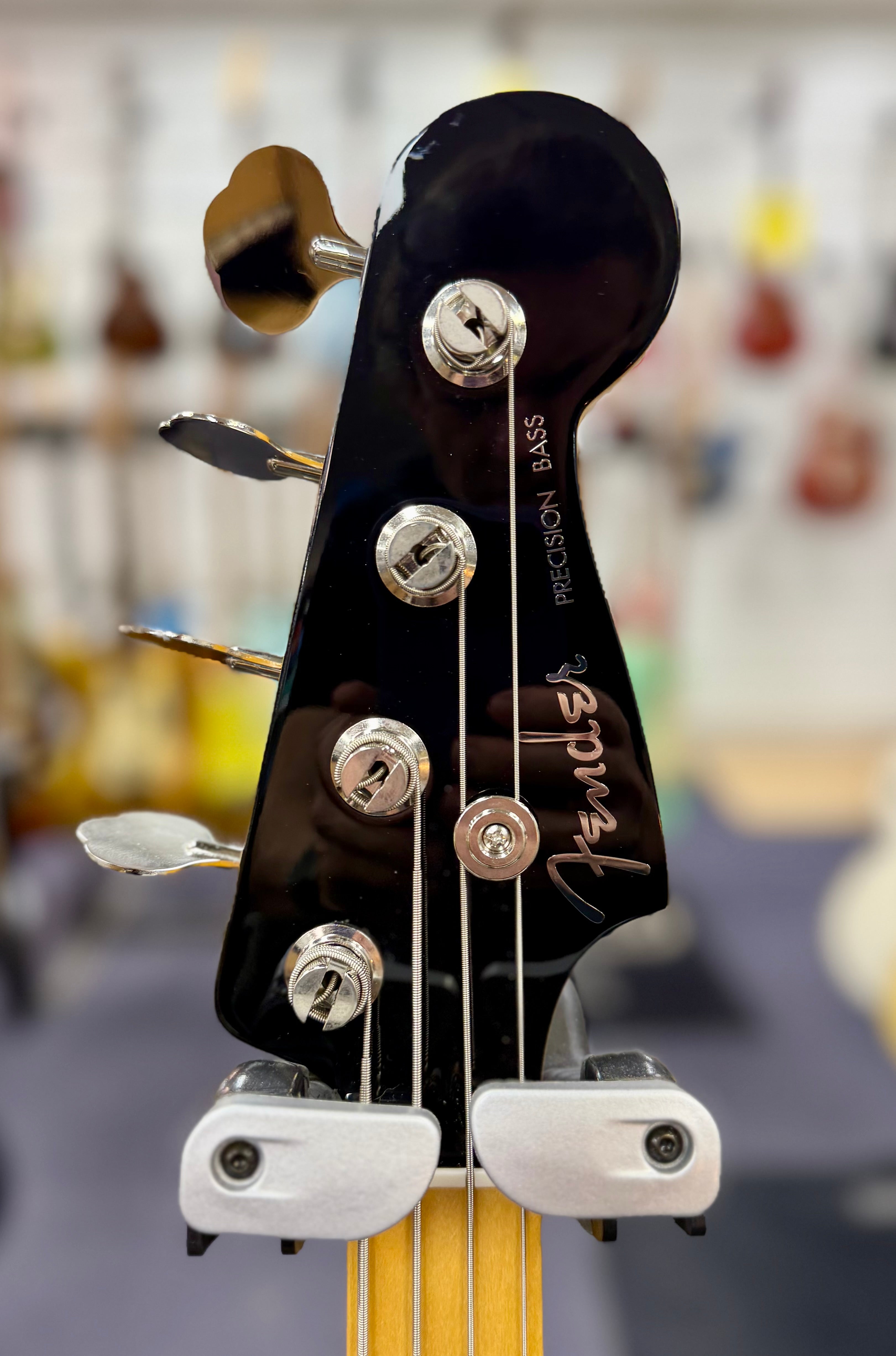 2023 Fender Aerodyne Special Precision Bass - Hot Rod Burst - W/- Bag and Box (Pre Owned)-Fender-Infinite Music