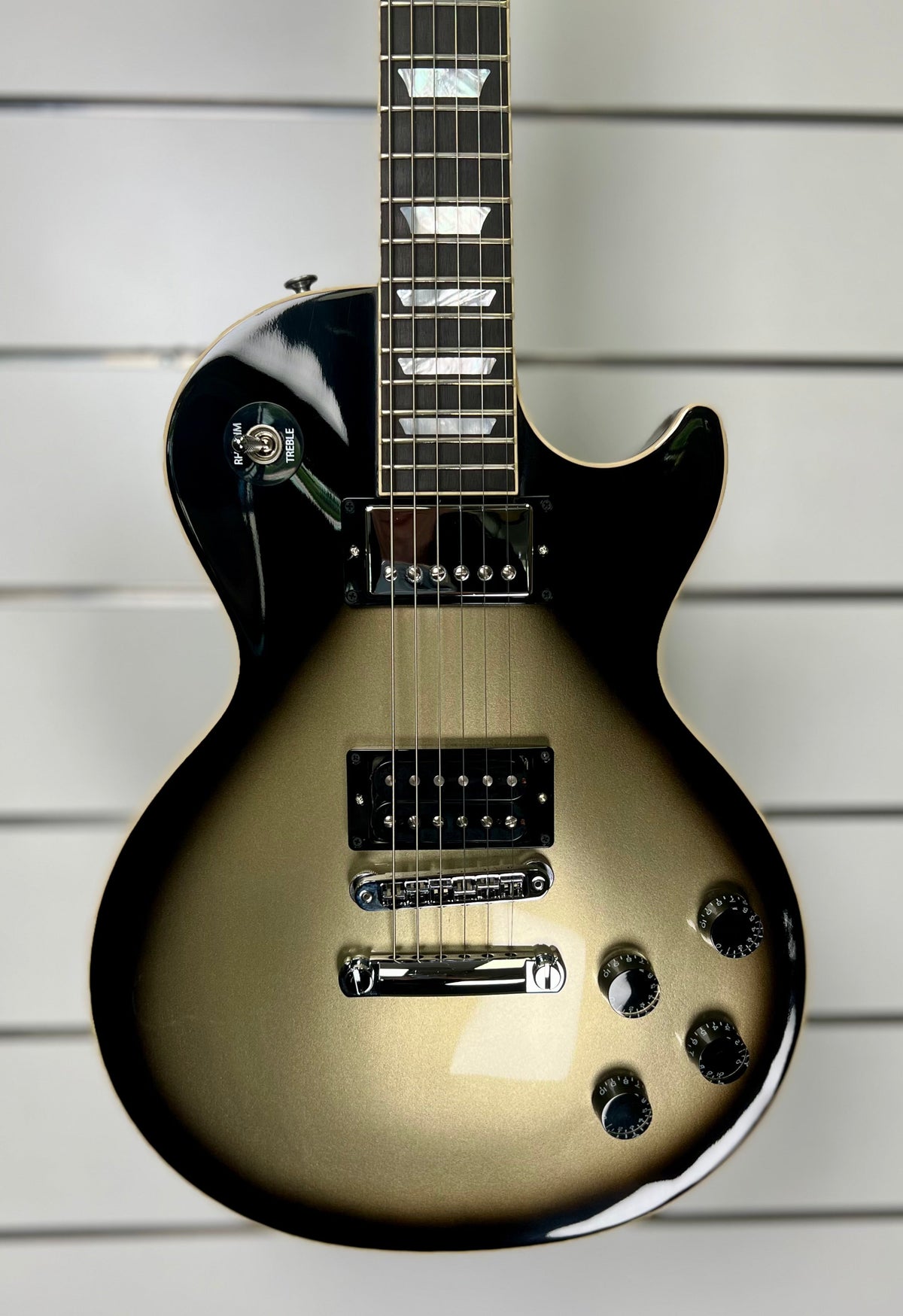 2023 Gibson Adam Jones Les Paul Standard w/Case - Antique Silverburst (Pre Owned...Excellent Condition)-Gibson-Infinite Music