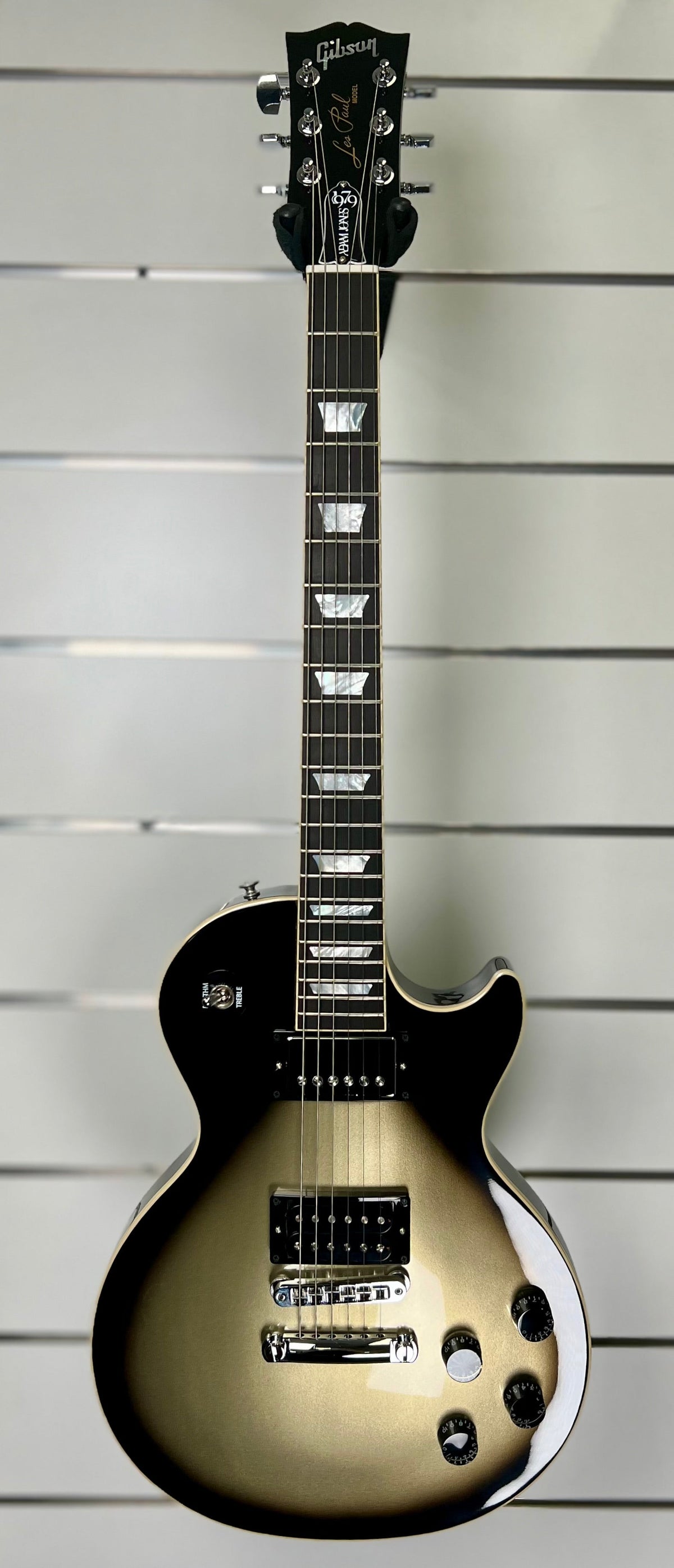 2023 Gibson Adam Jones Les Paul Standard w/Case - Antique Silverburst (Pre Owned...Excellent Condition)-Gibson-Infinite Music