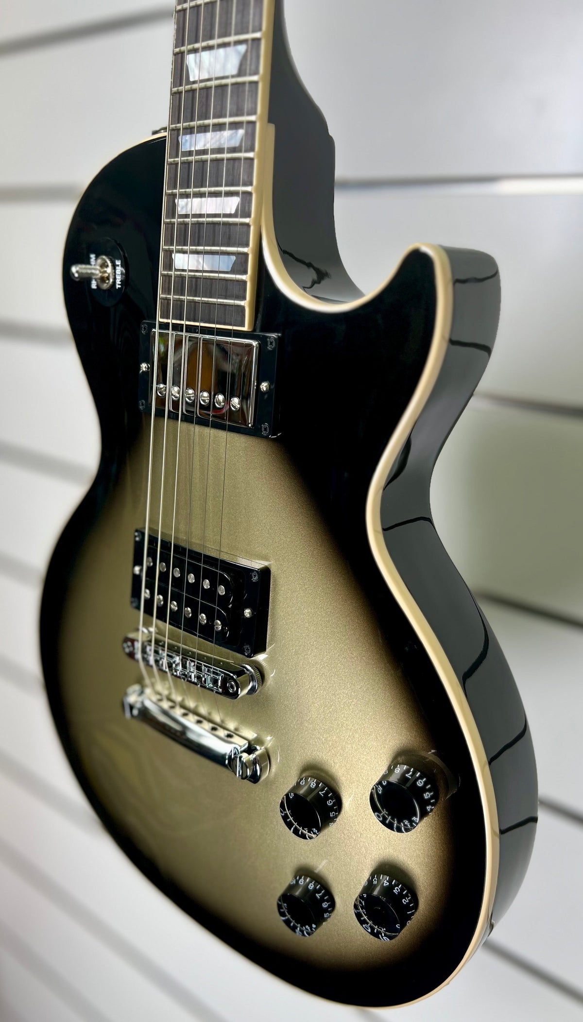 2023 Gibson Adam Jones Les Paul Standard w/Case - Antique Silverburst (Pre Owned...Excellent Condition)-Gibson-Infinite Music